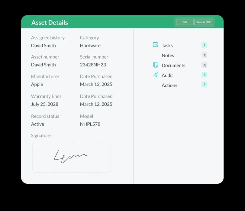 assets app