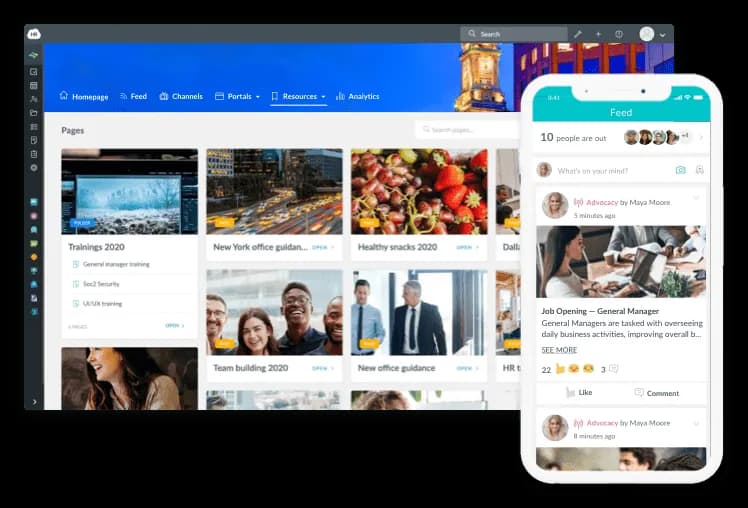 A Modern, Social CMS