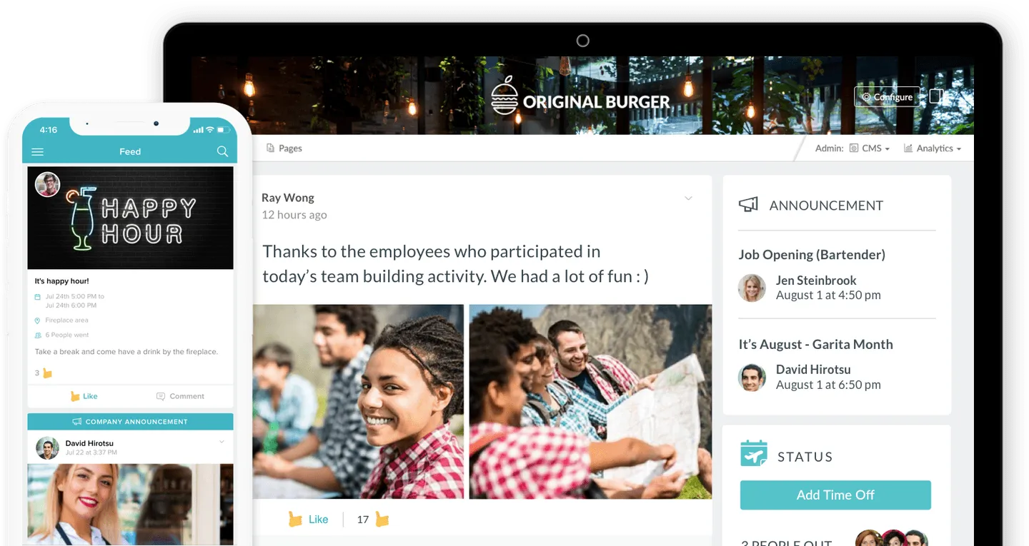 Workmates app