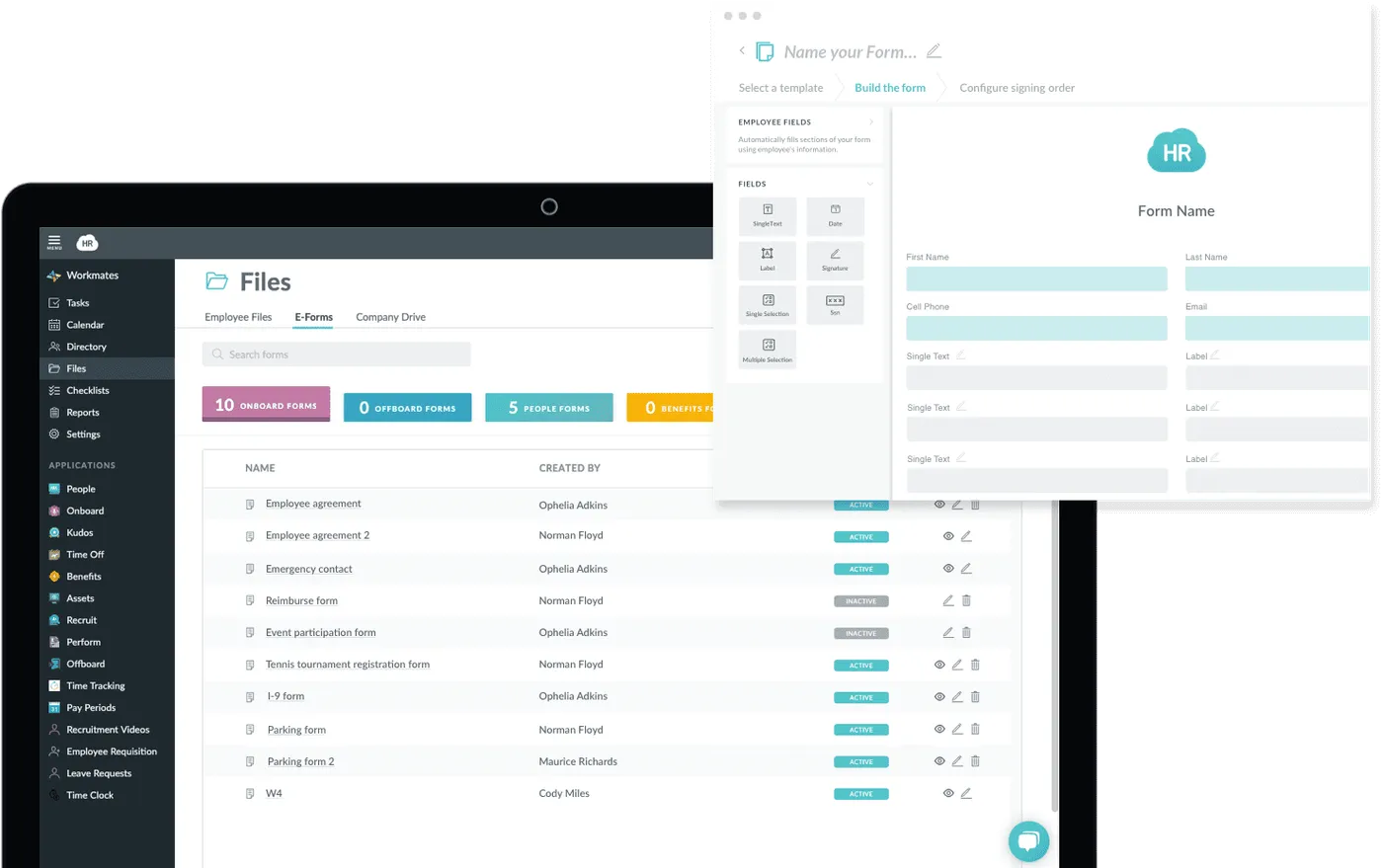 Custom Forms and Workflows
