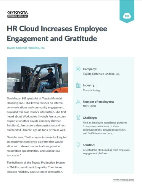 Toyota Material Handling case study cover