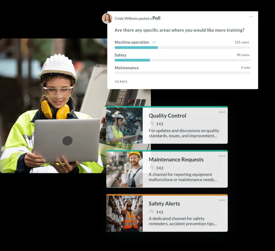 Polls for employees