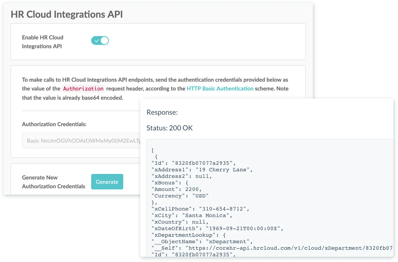 HR Cloud API