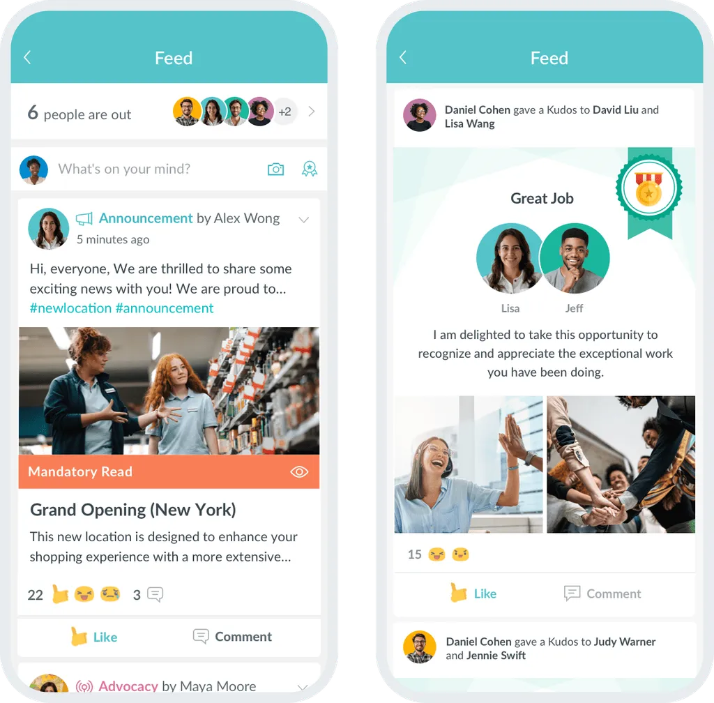 Mobile Workmates Application