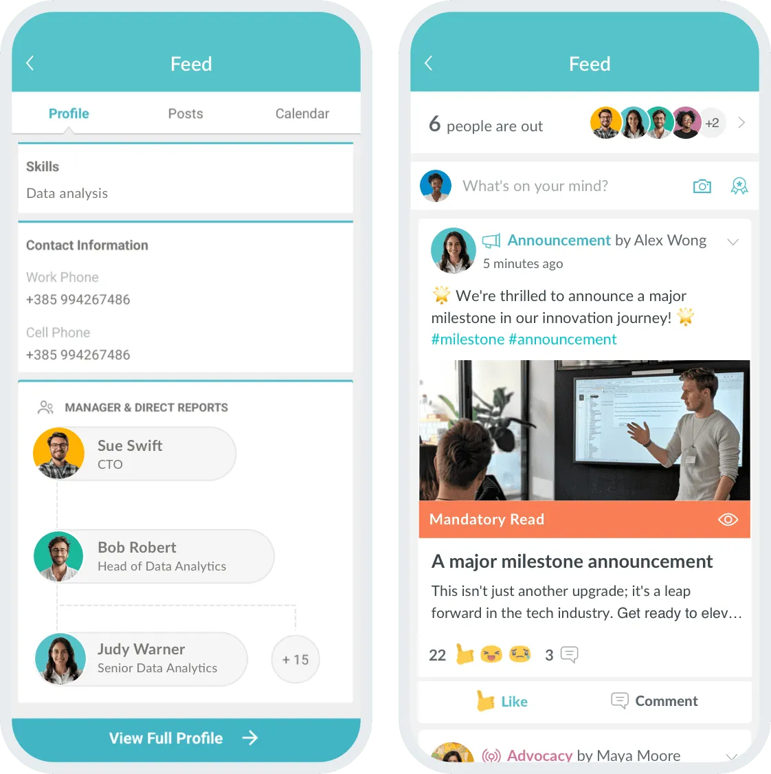 Workmates Mobile App