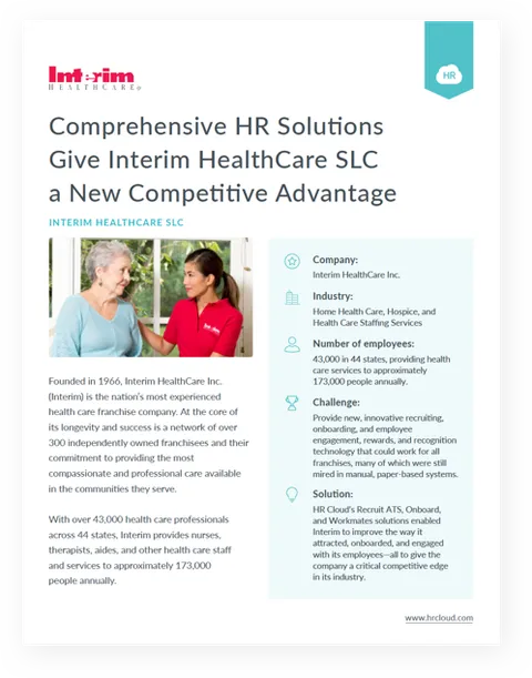 Interim HealthCare SLC case study cover
