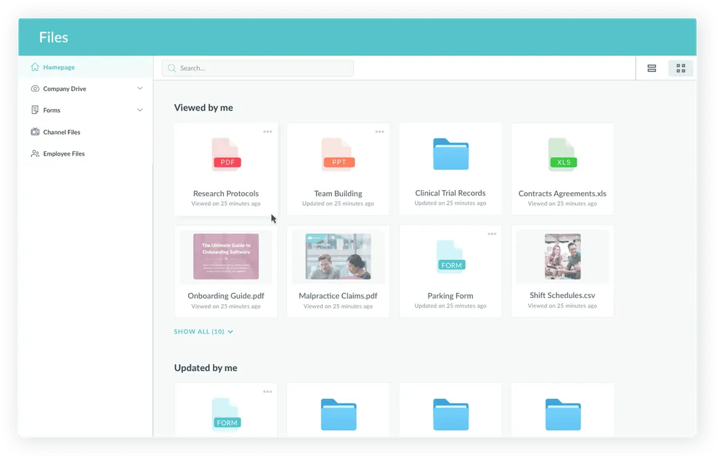 Onboarding e-form on a mobile device