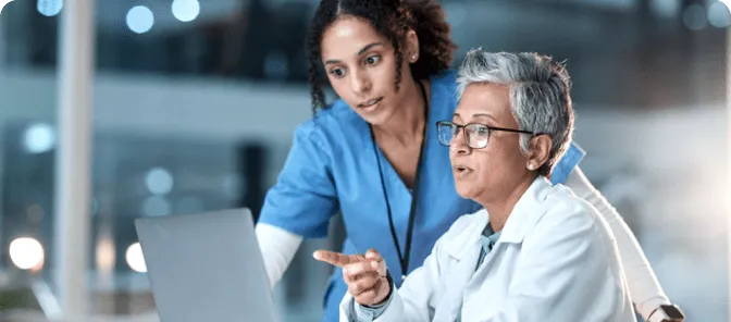 employees in healthcare