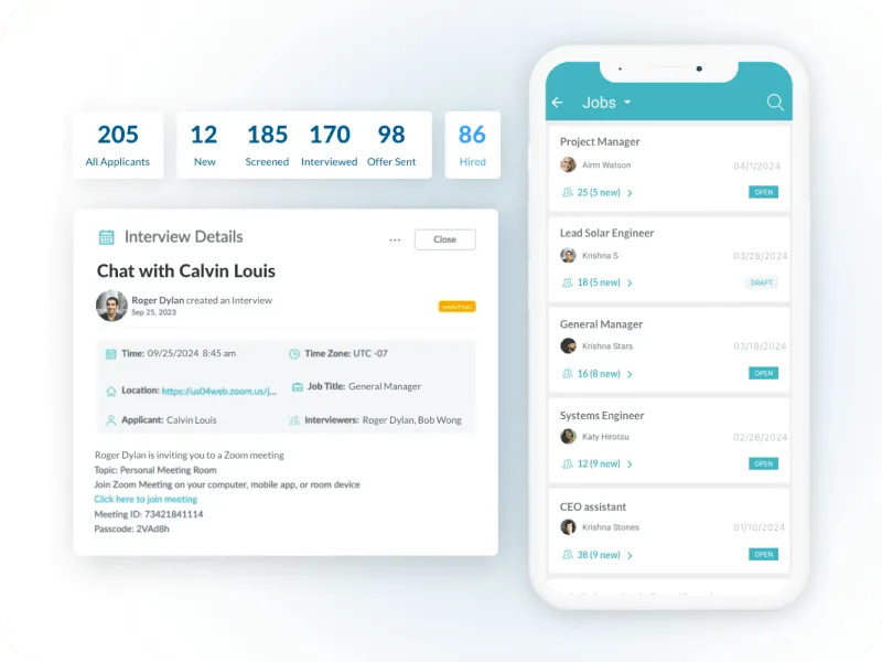Recruit ATS app