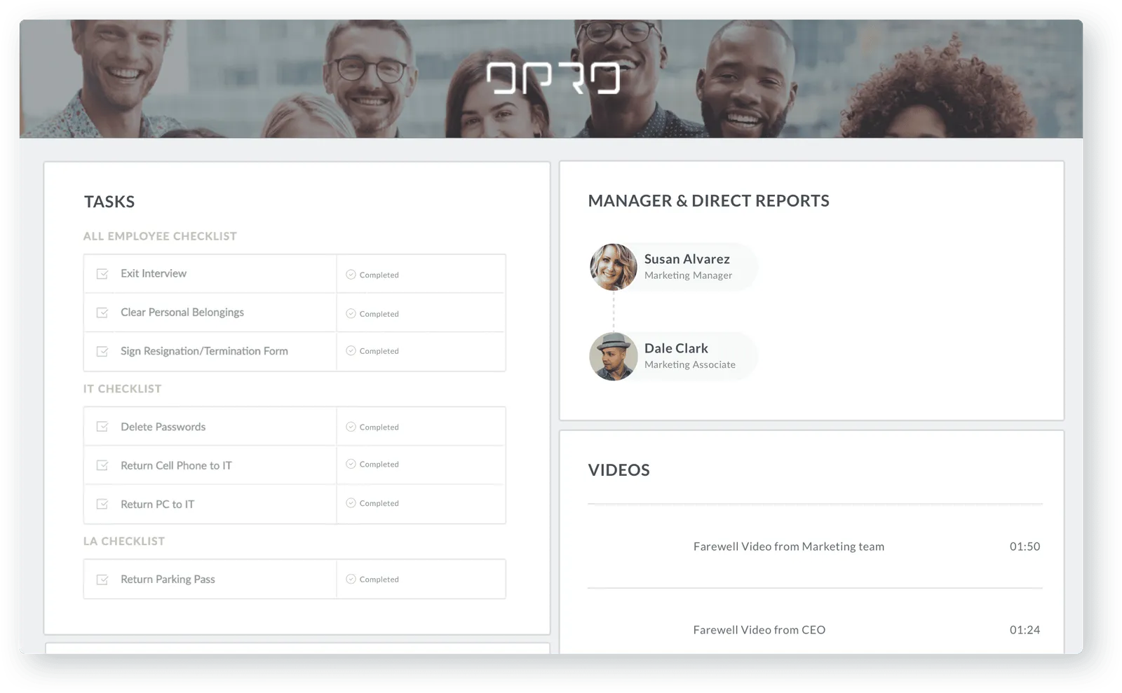 Offboarding Portal