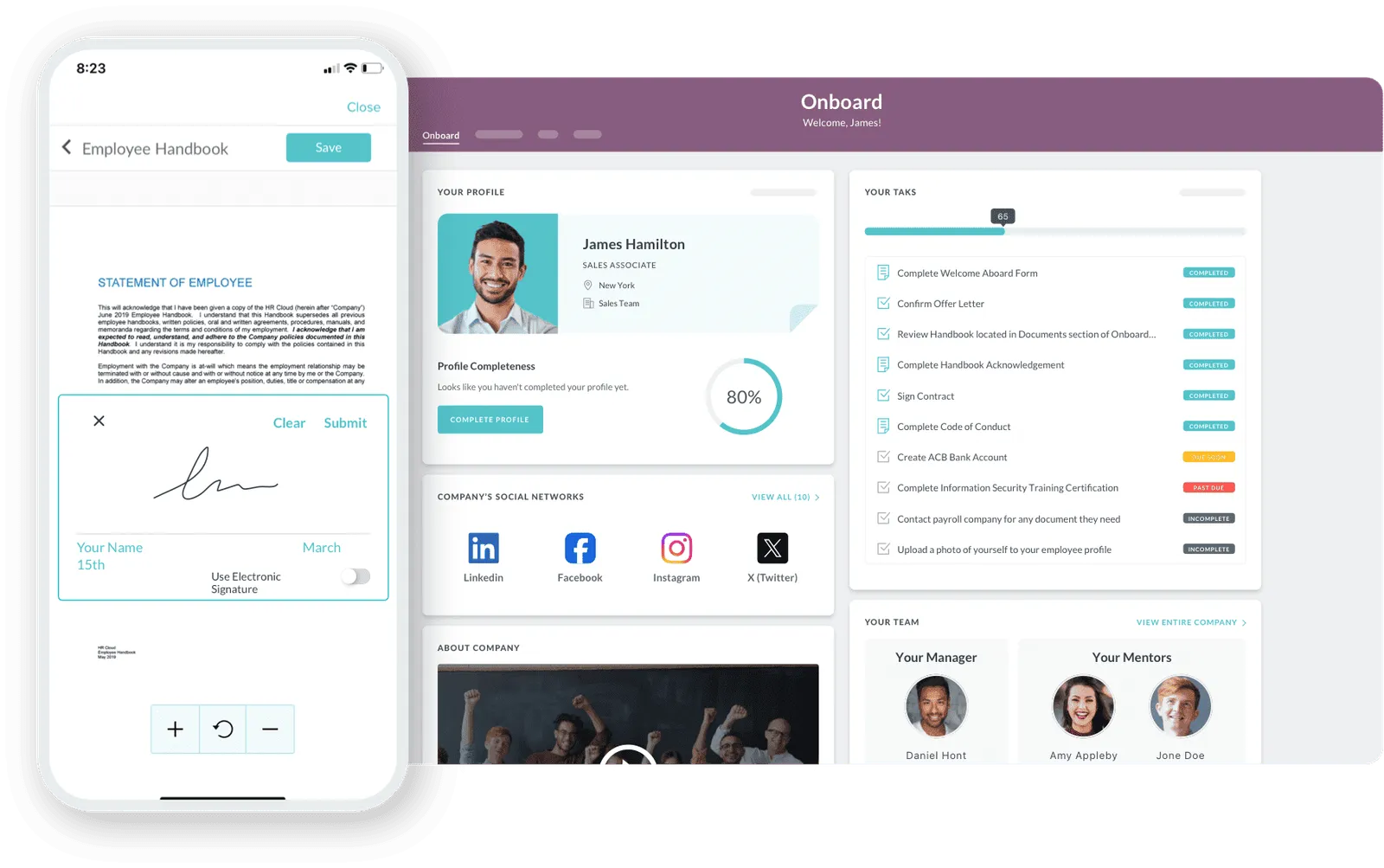 onboard app