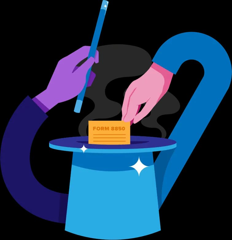 magician pulling savings from a hat