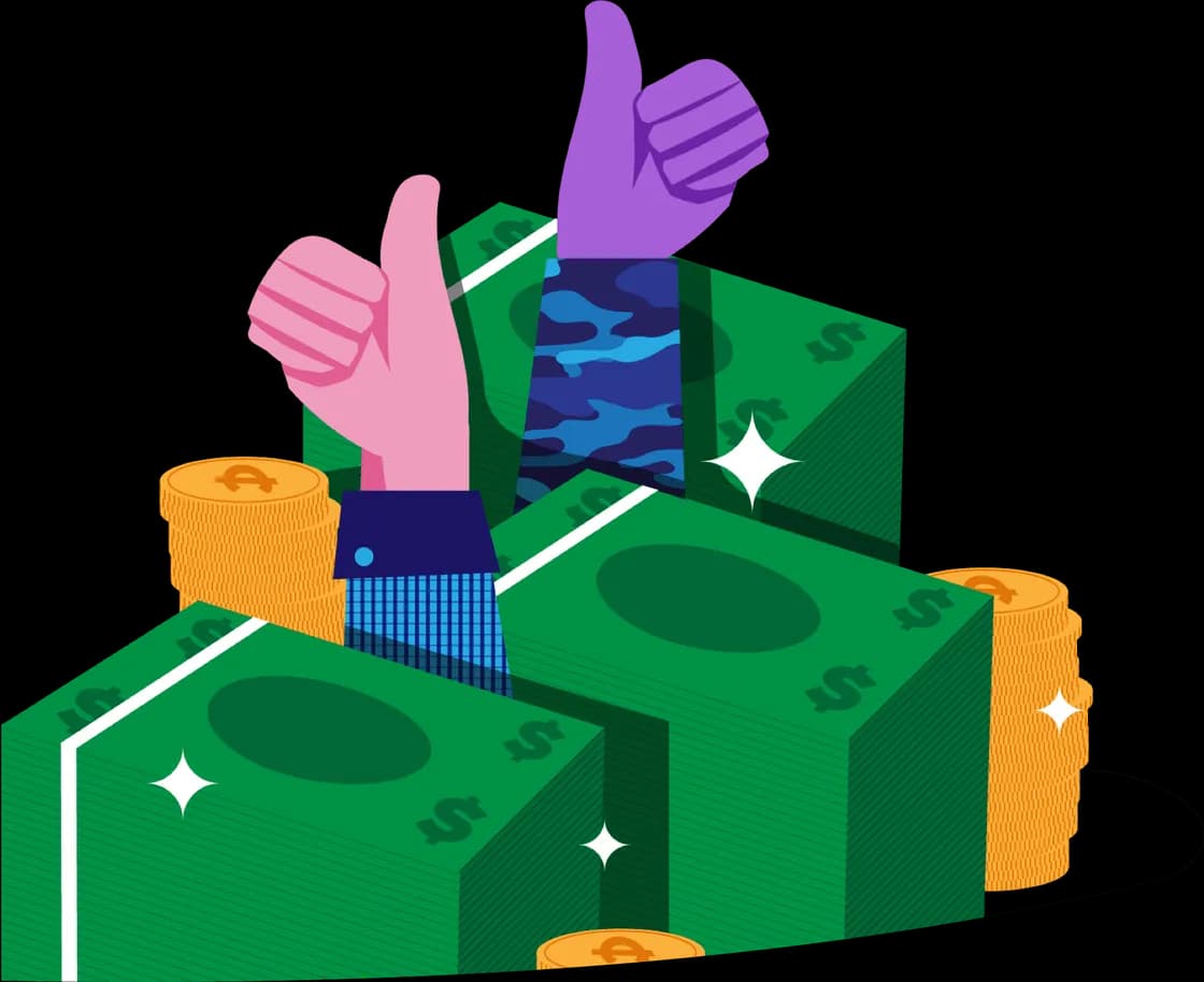 piles of money from using WOTC