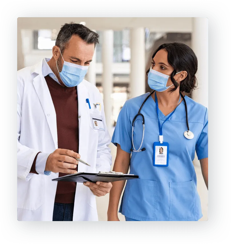 healthcare workers