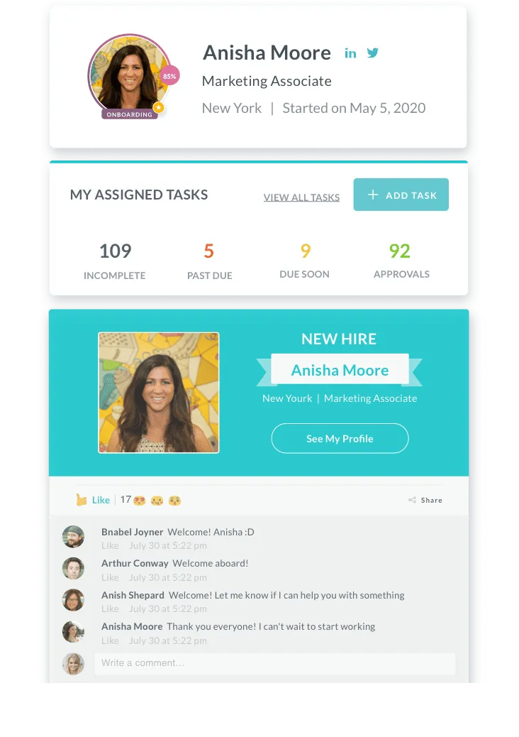 New hire announcement