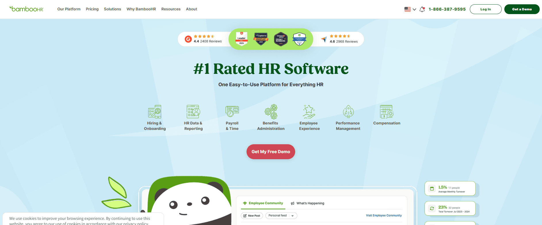 BambooHR User-Friendly but Limited Automation