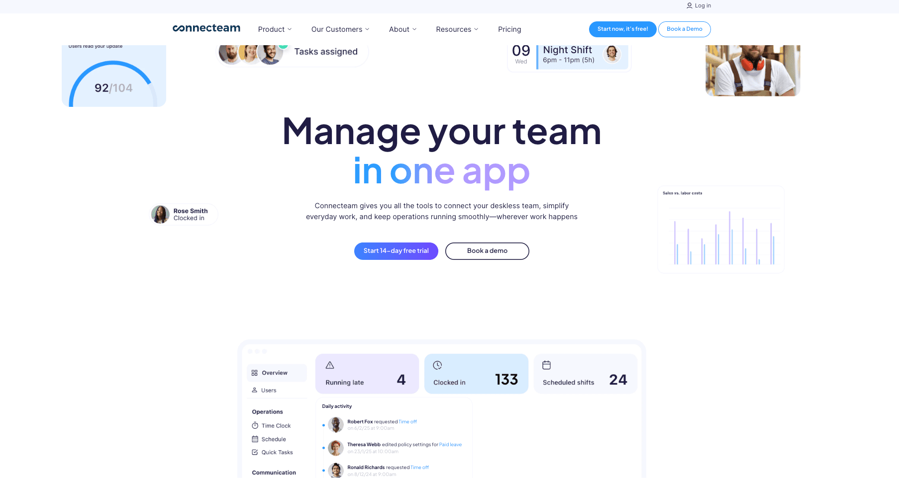 Connecteam — Best for Deskless Workforce Management