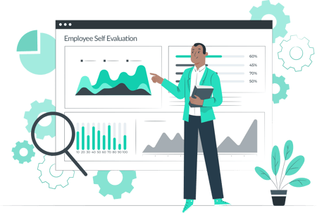 What is the employee self-evaluation and why is it important?