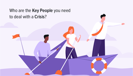 2. Identify crisis communication management teams