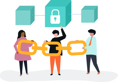 Blockchain technology to improve security