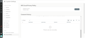 HR Cloud Privacy Policy