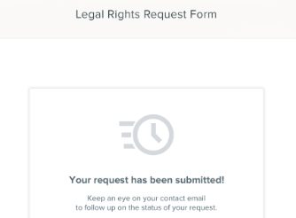 HR cloud GDPR legal rights request