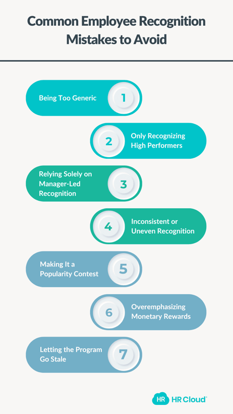 Common Employee Recognition Mistakes to Avoid