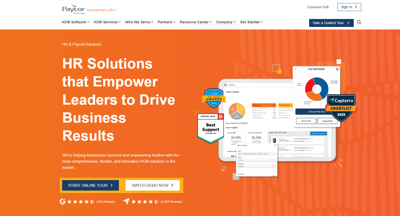 Paycor Strong Payroll Compliance Weak Customization