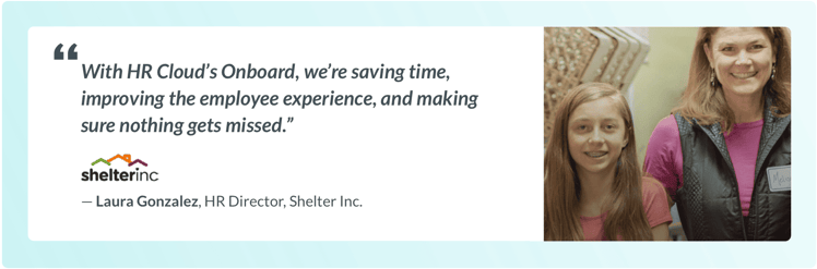 1. Shelter Inc. – 70% Less Time on Onboarding