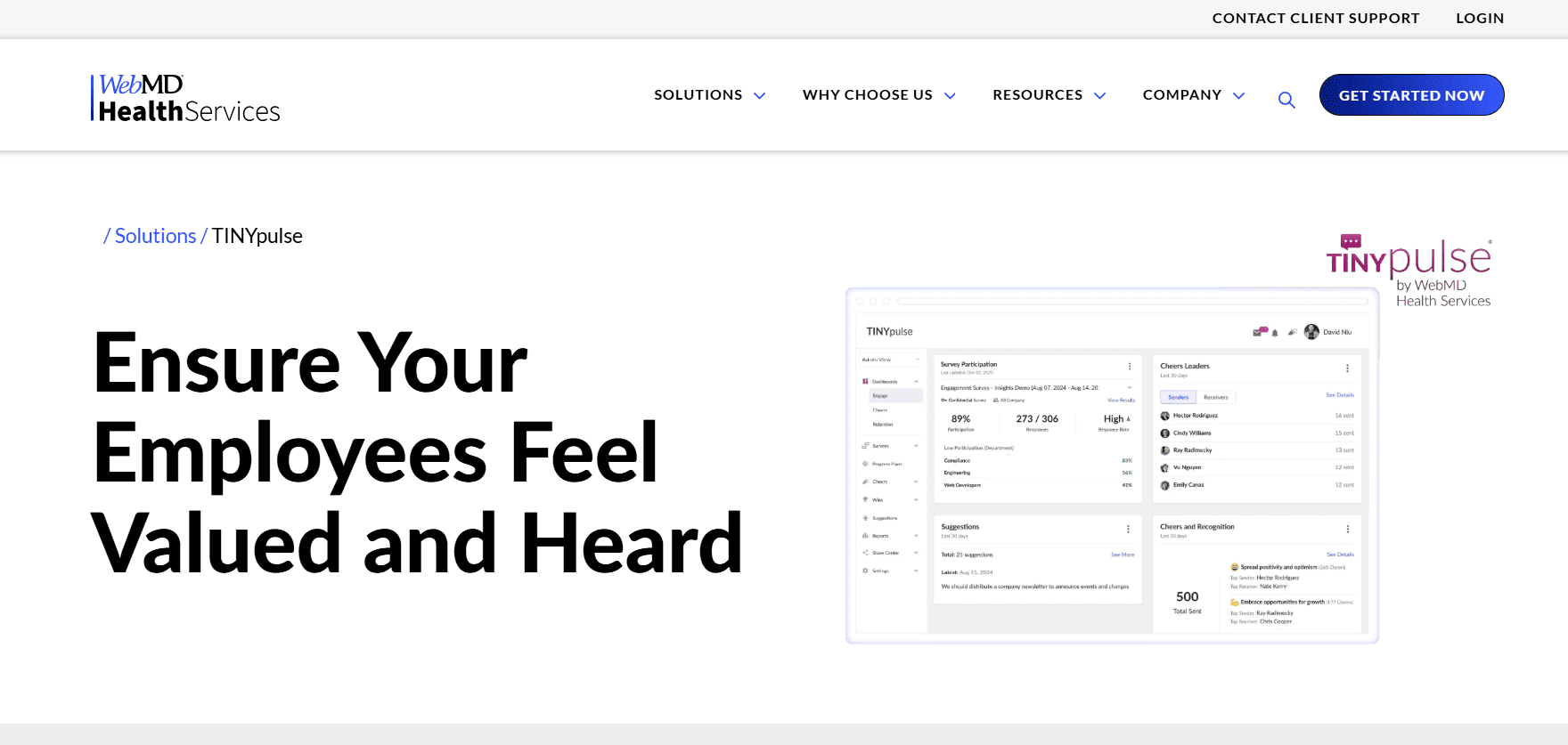 What Makes TinyPulse Appealing for Small Teams?