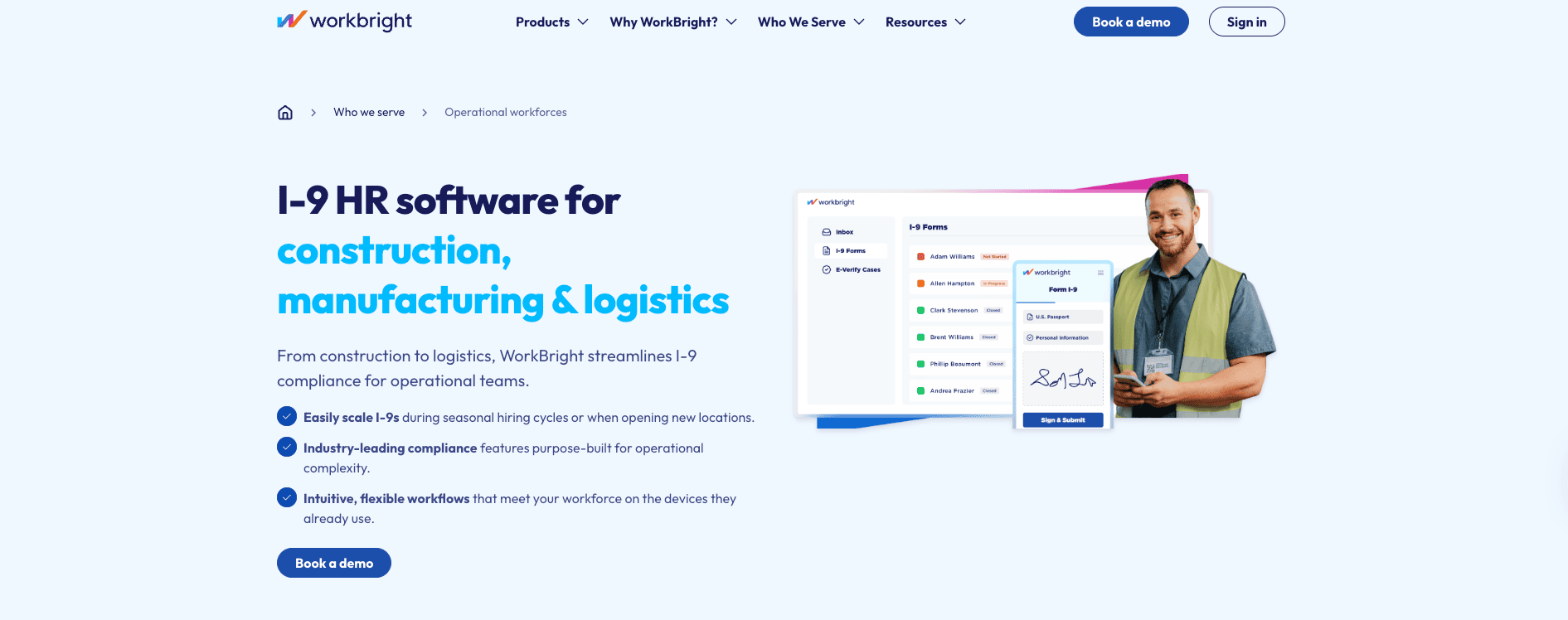 WorkBright — Best for Remote and Mobile Onboarding