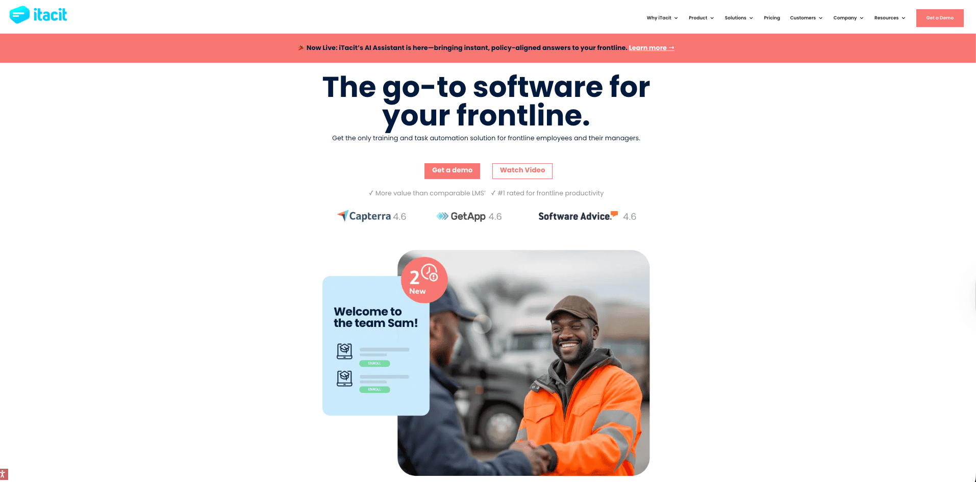 iTacit — Best for Frontline Training and Safety