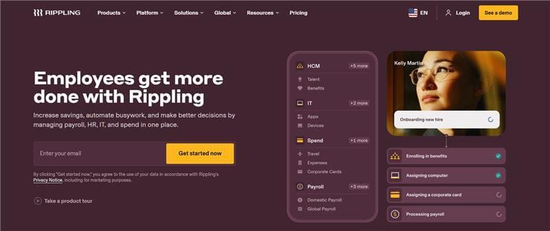 Rippling: IT-Centric HR Solution
