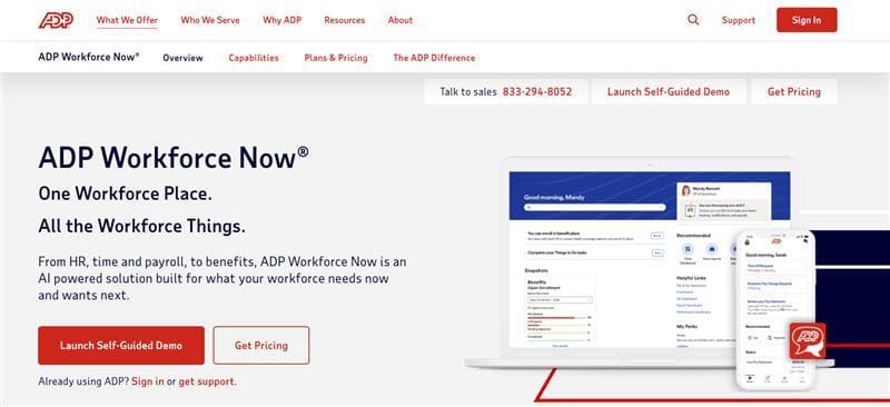 ADP Workforce Now: Enterprise Heritage