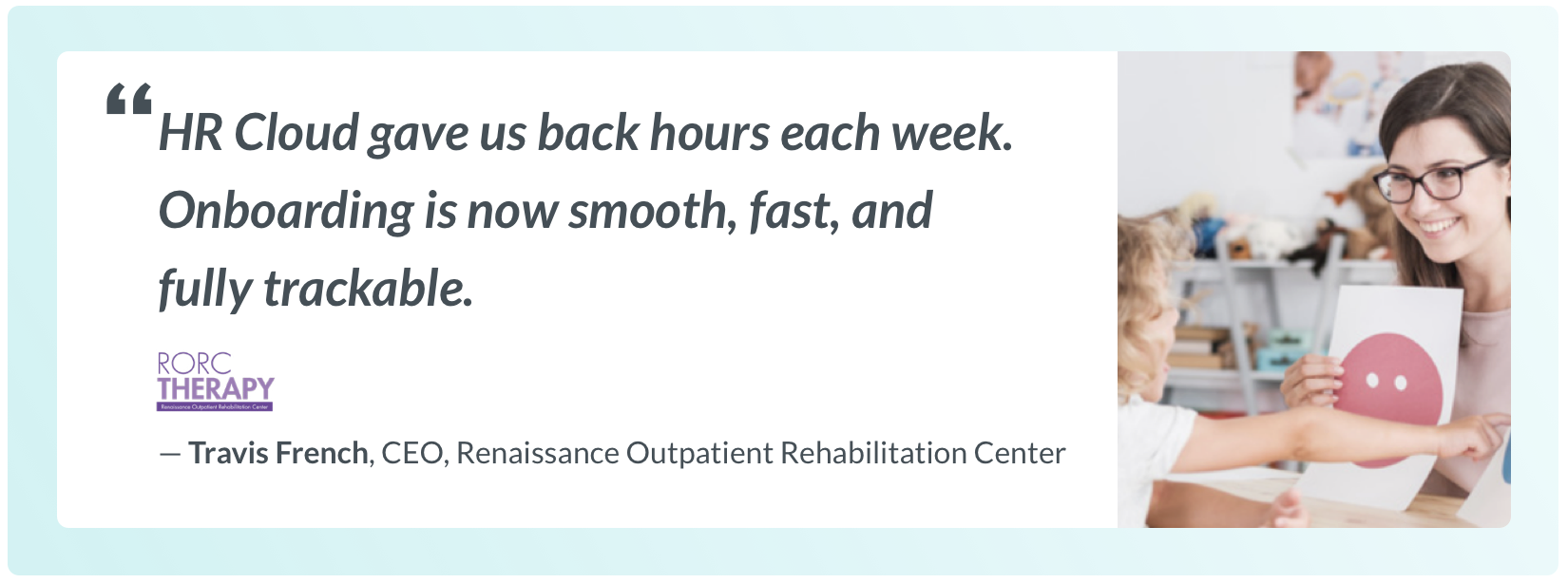 HR Cloud testimonial