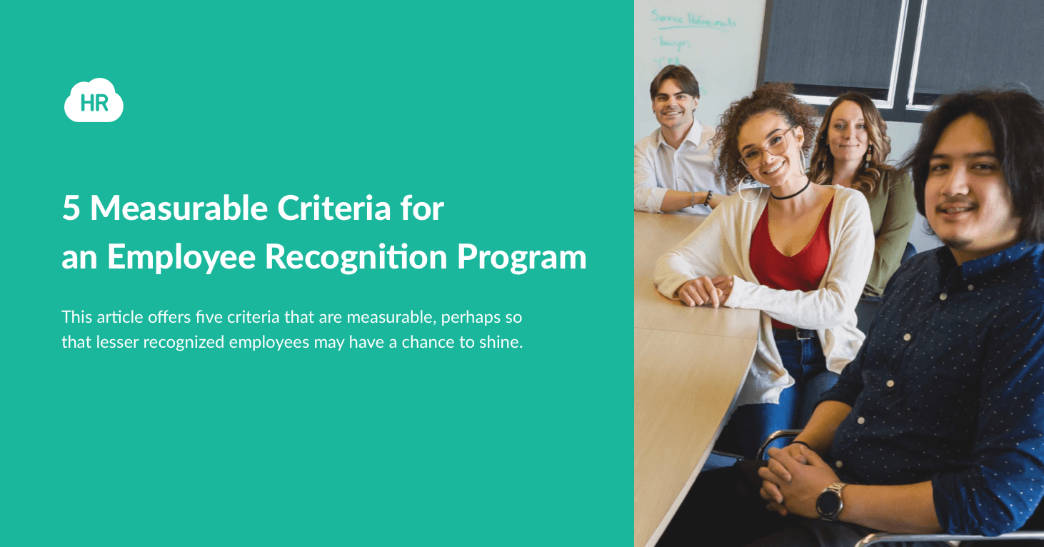 5 Measurable Criteria for an Employee Recognition Program