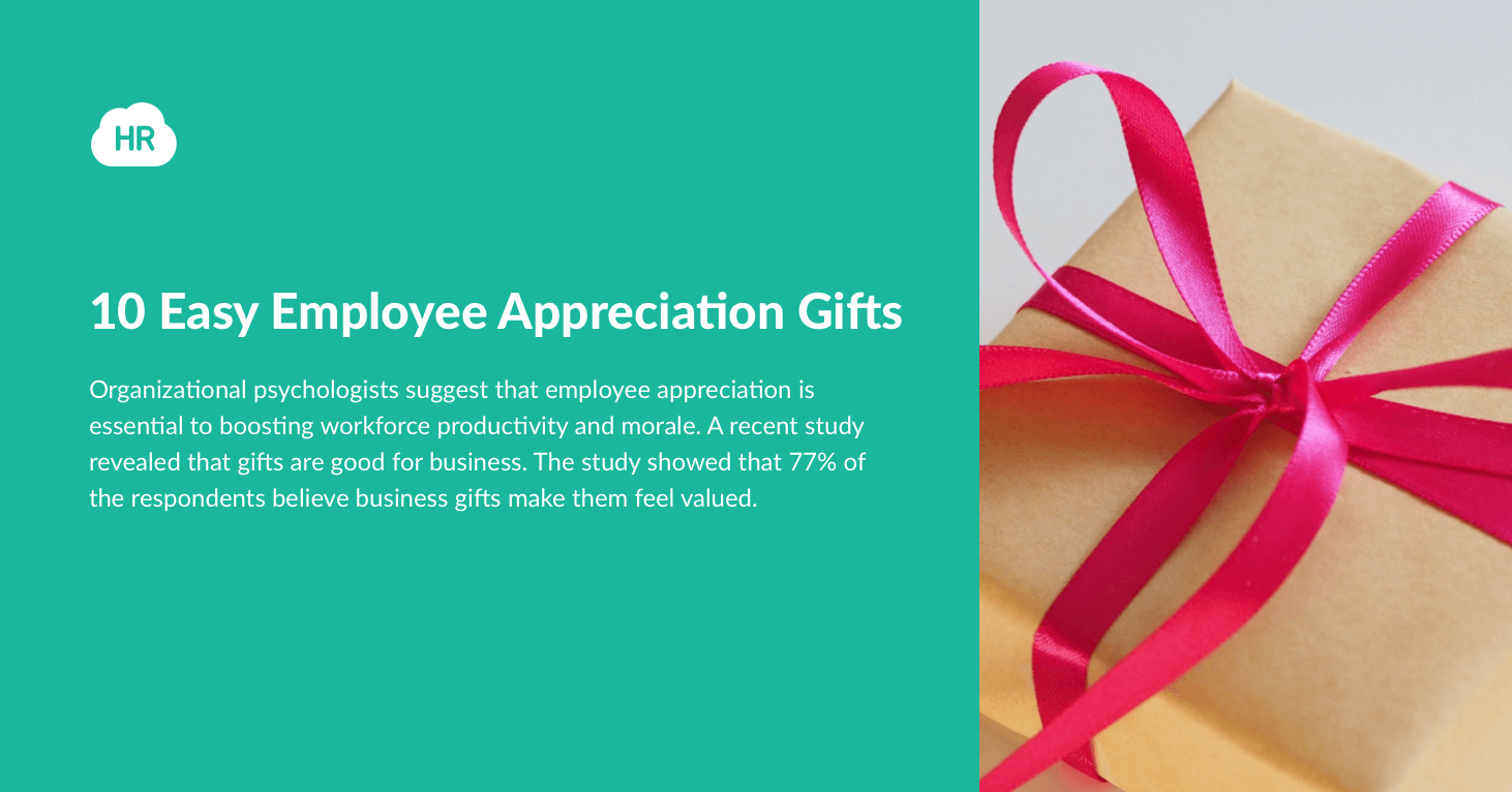 10 Easy Employee Appreciation Gifts