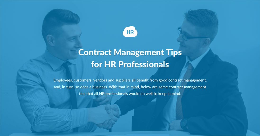 Contract Management Tips for HR Professionals