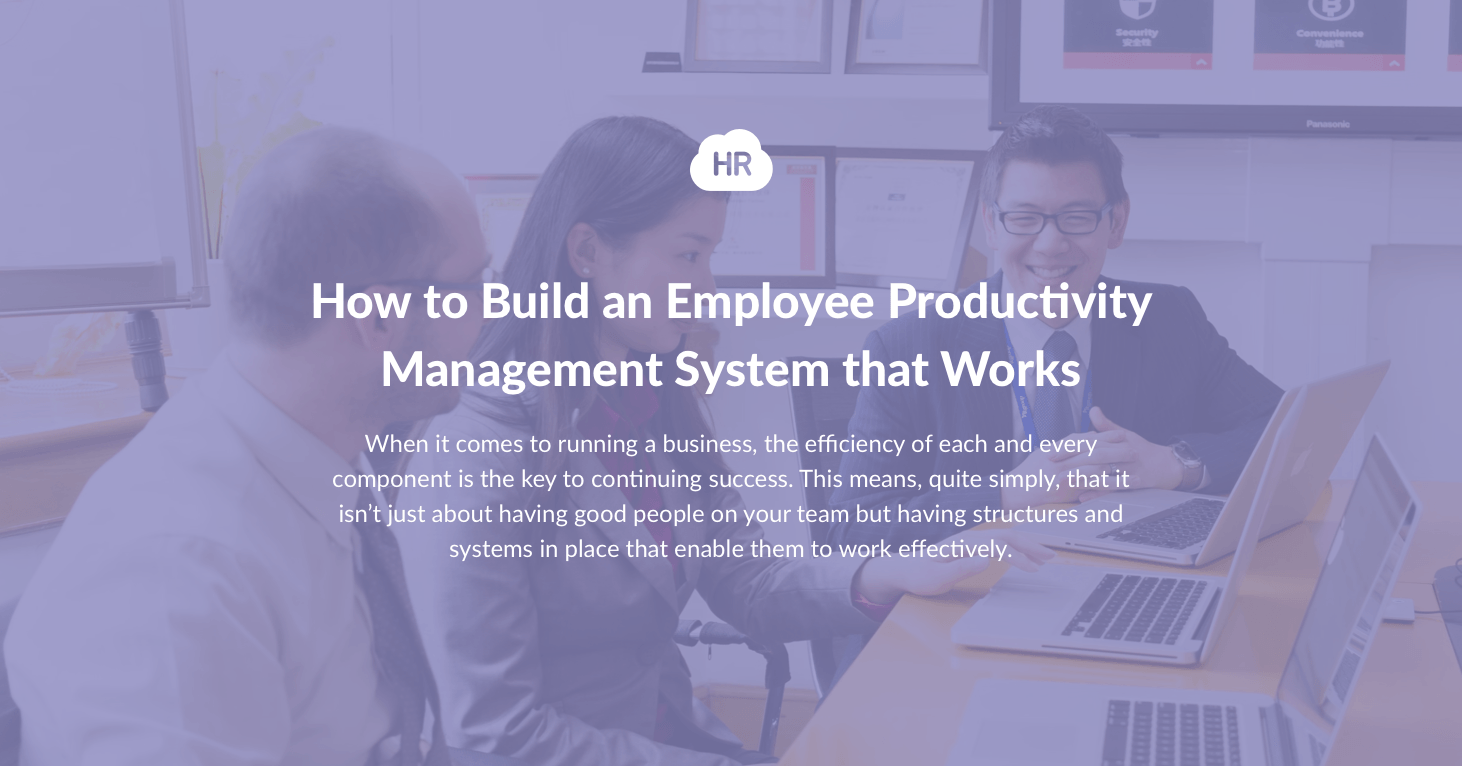How to Build an Employee Productivity Management System That Works