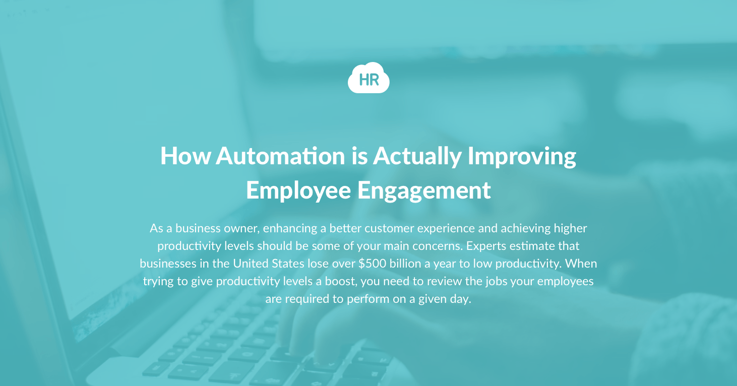How Automation Is Actually Improving Employee Engagement
