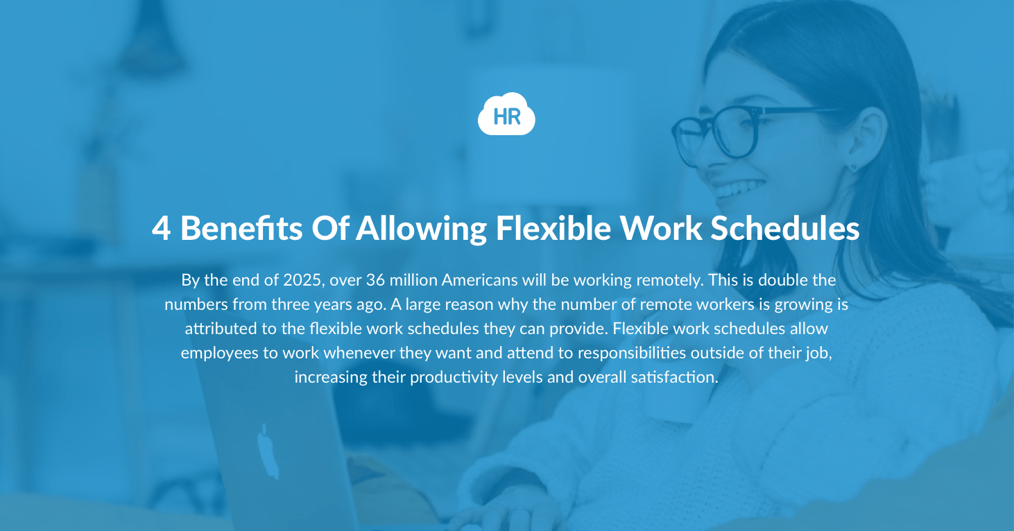 4 Benefits Of Allowing Flexible Work Schedules