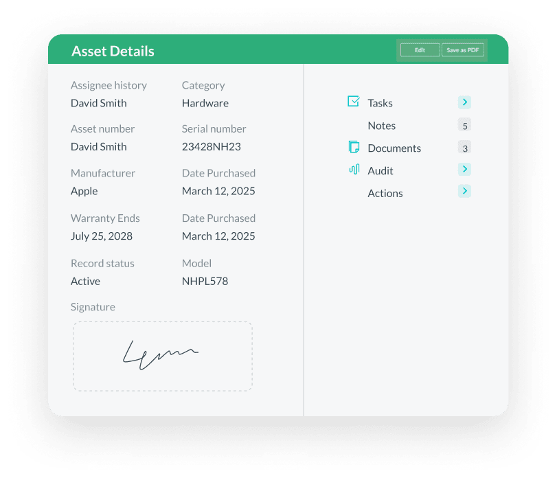 assets app
