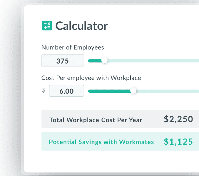 Workmates calculator