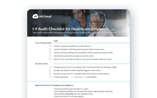 1-9 Audit Checklist
