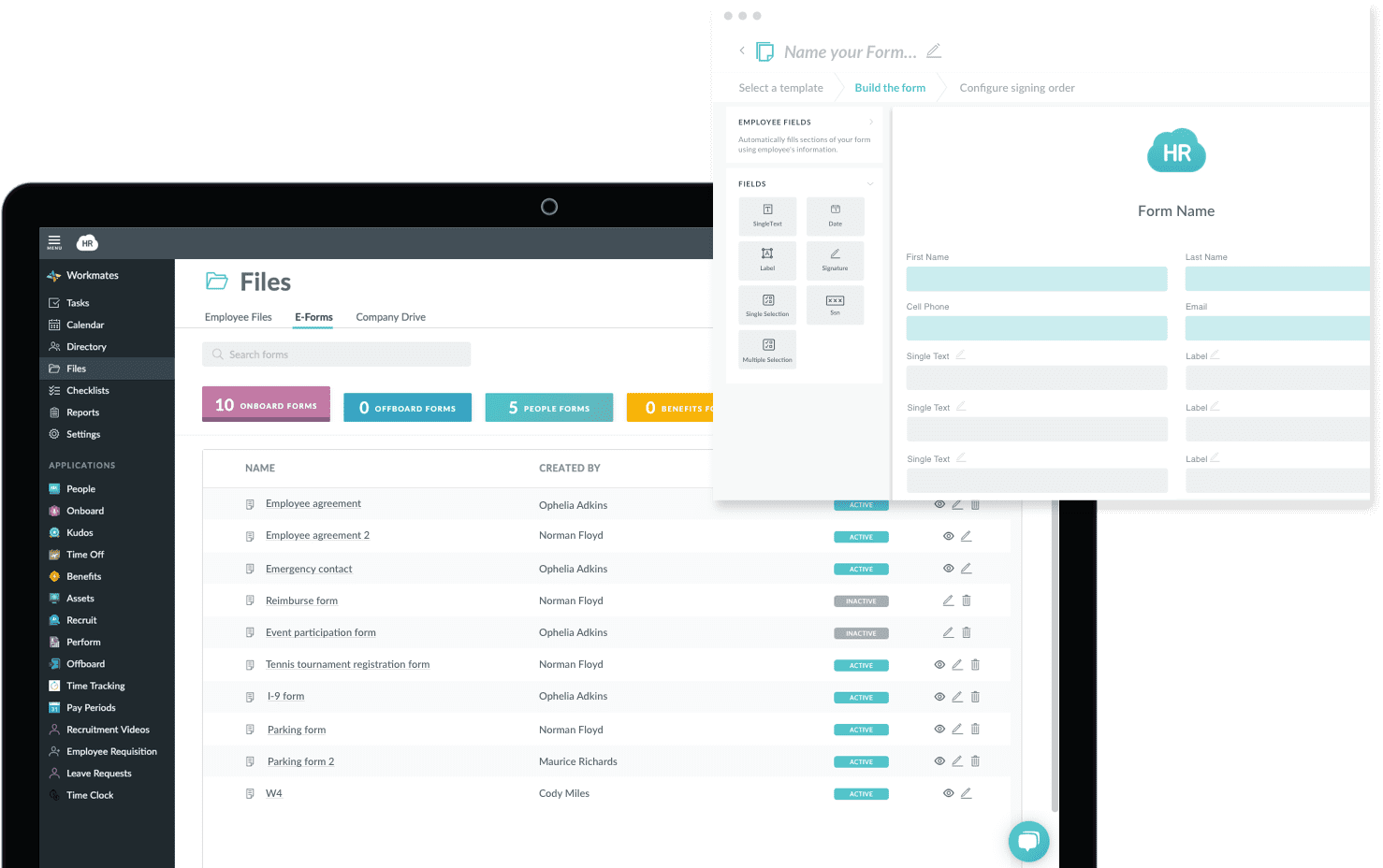 Custom Form Builder & Workflow Software