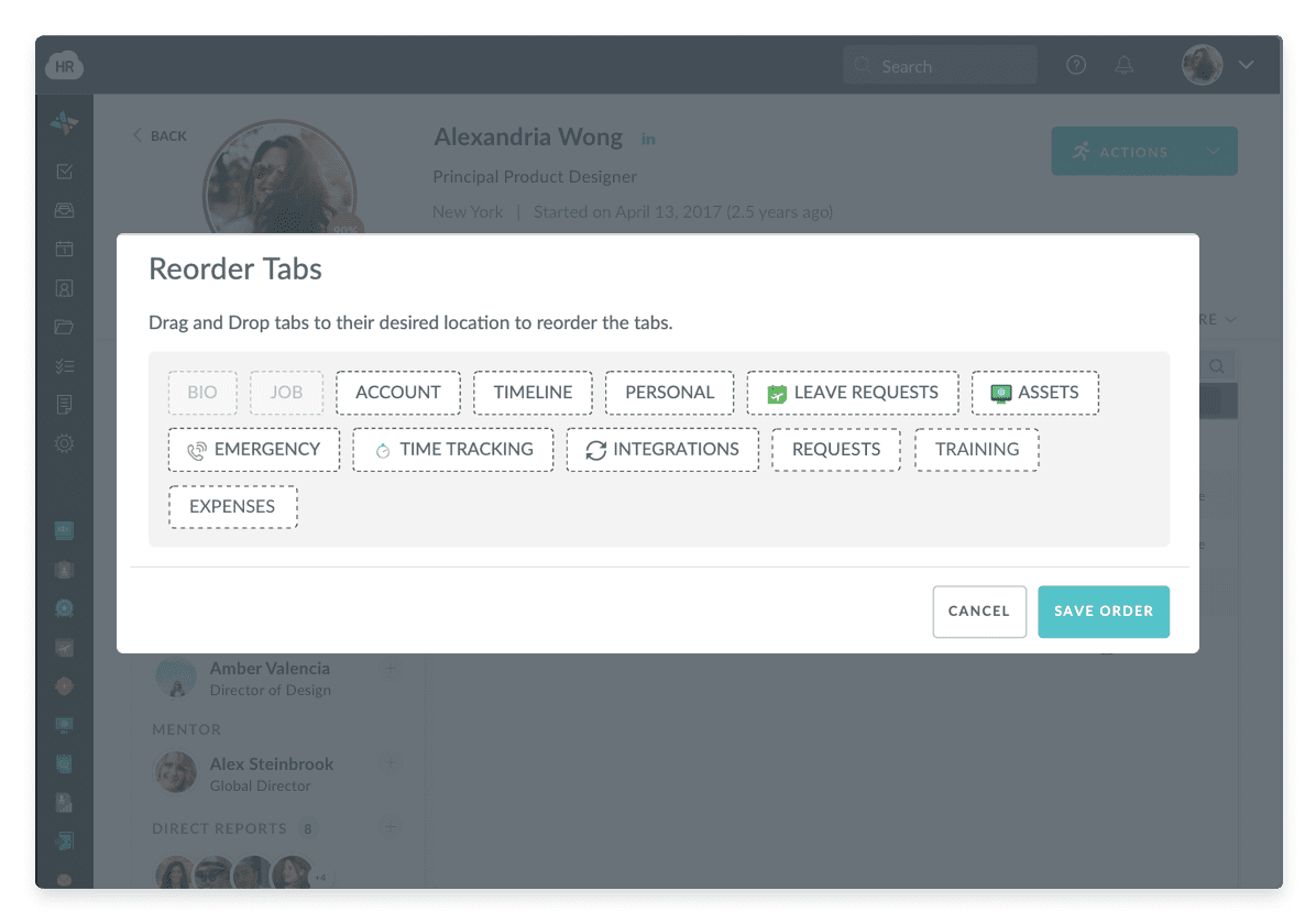 Employee Profile