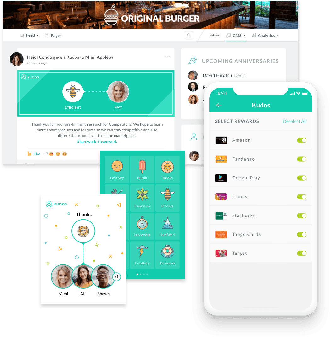 Kudos and Rewards