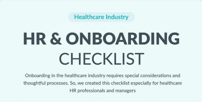 HR and Onboarding Checklist