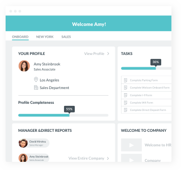 New hires can onboard themselves before their first day