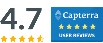 Capterra rating badge